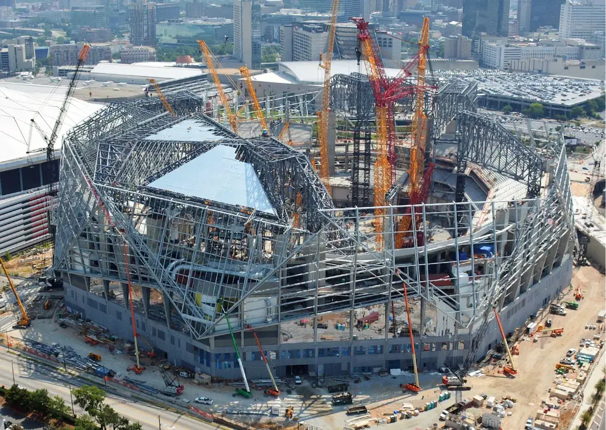 Historia de Atlanta Stadium