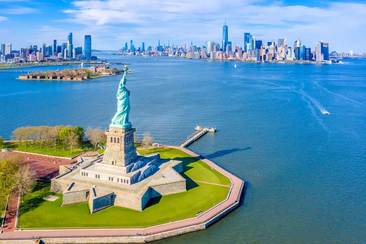 Estatua de la Libertad y Ellis Island